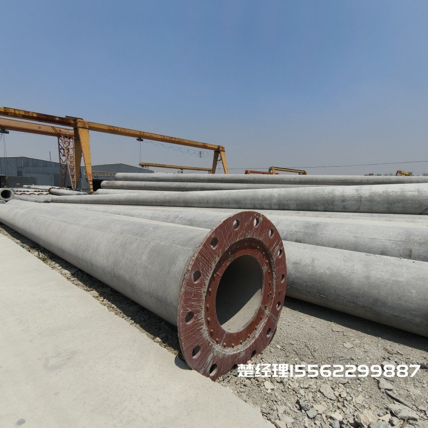 安义12米无拉线电杆